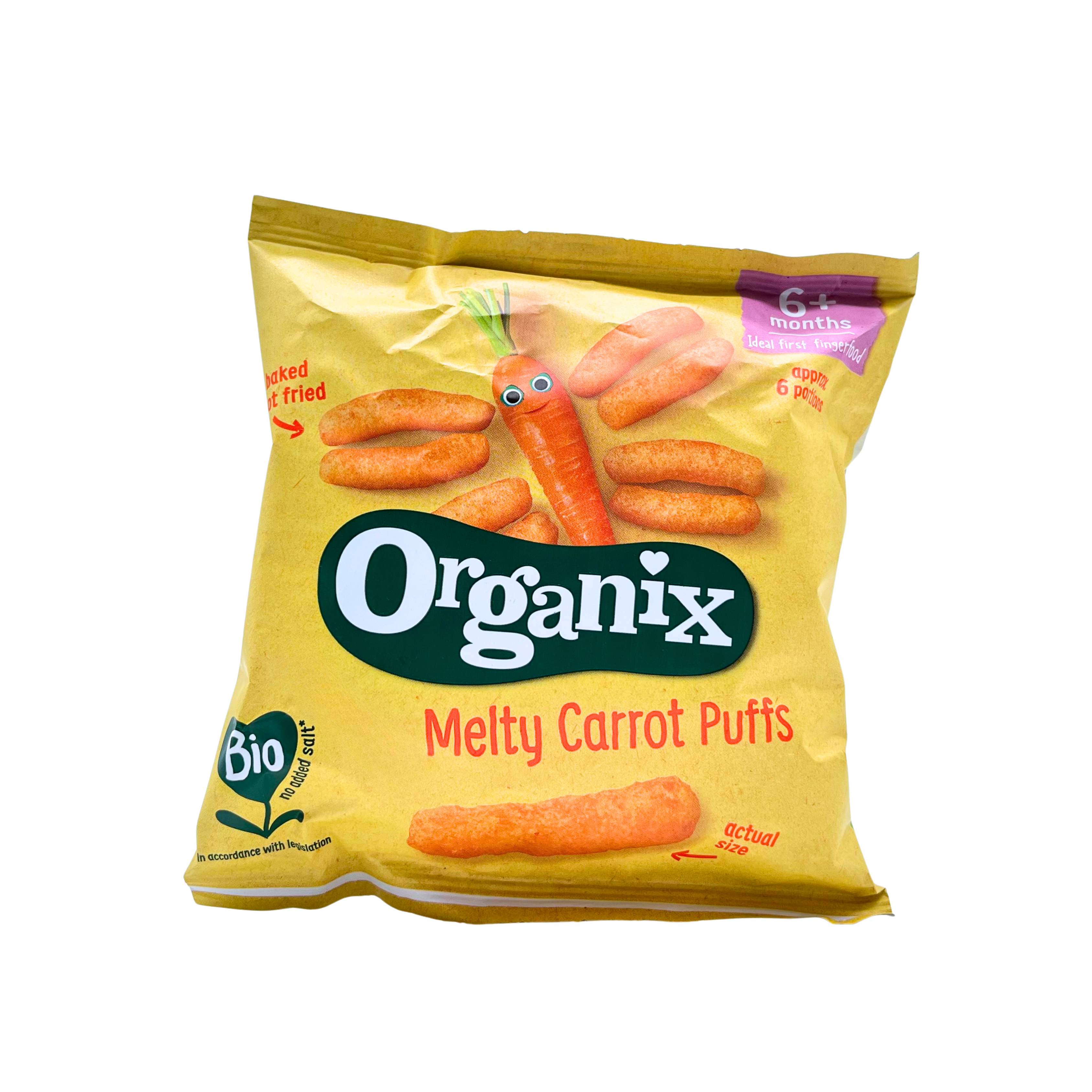 Organix – Organic Melty Carrot Puffs