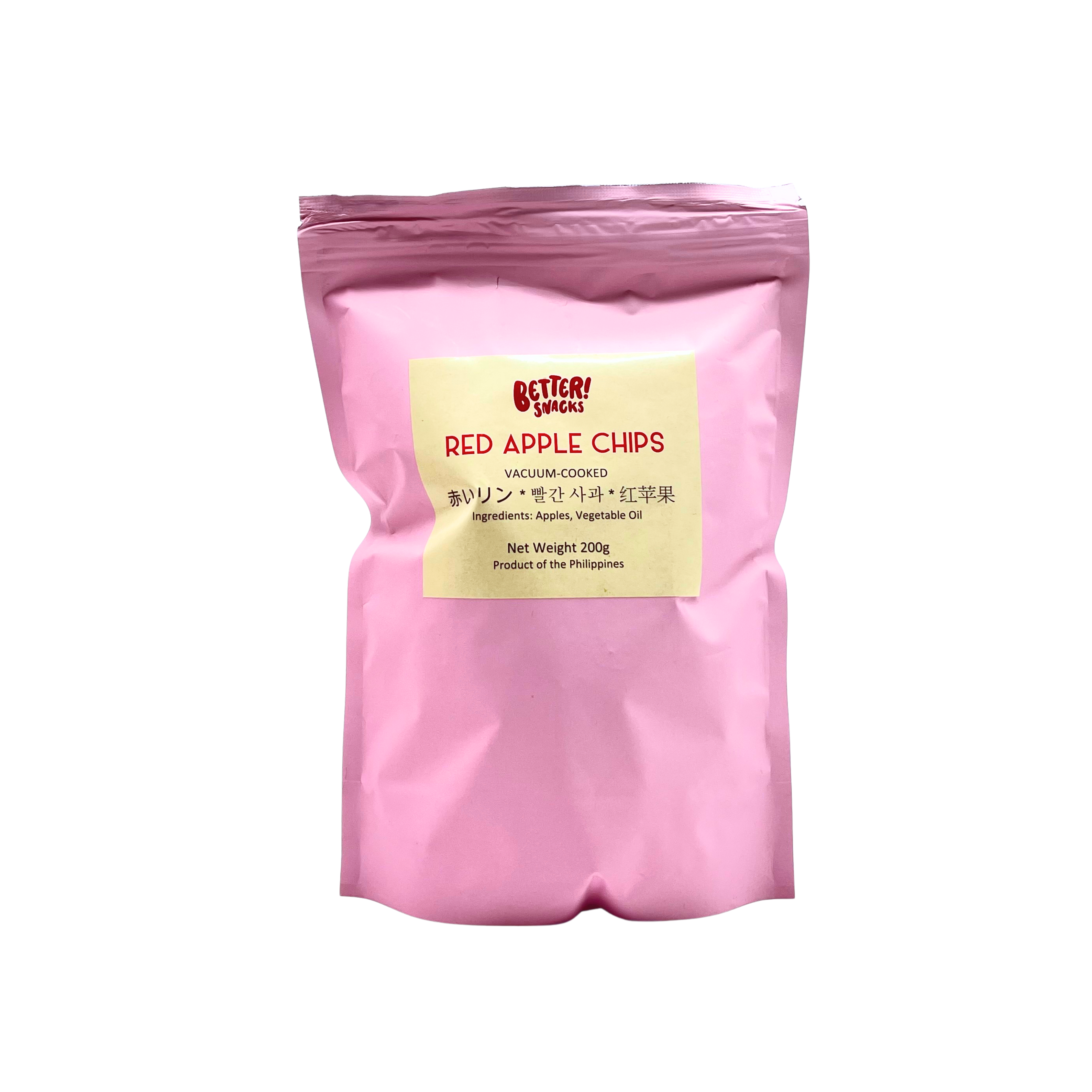 Better Snacks – Red Apple Chips