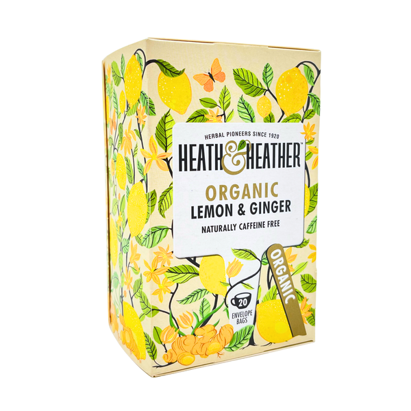 Heath & Heather - Organic Lemon & Ginger Tea