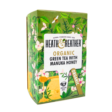 Heath & Heather - Organic Green Tea with Manuka Honey