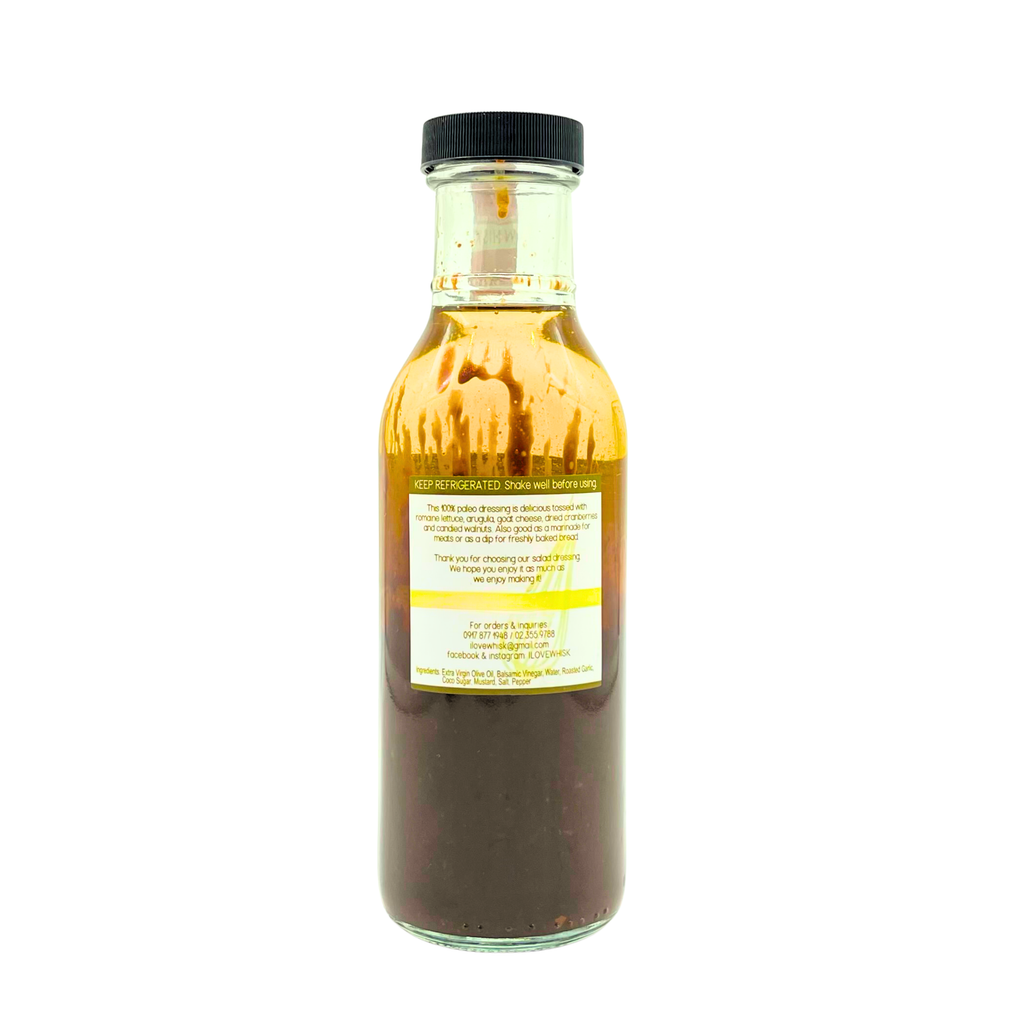 Whisk – Balsamic and Roasted Garlic Paleo Dressing