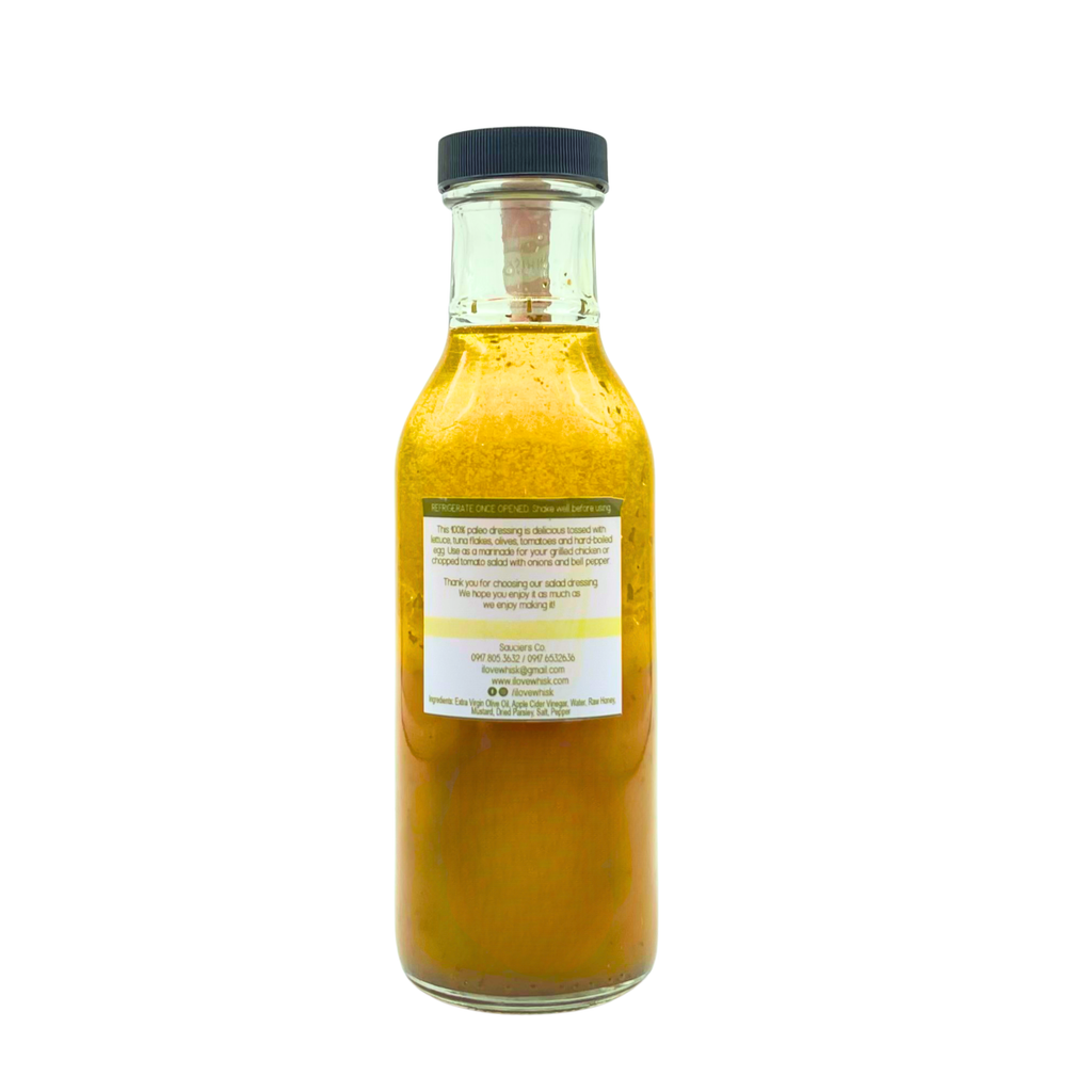 Whisk – Apple Cider and Raw Honey Paleo Dressing