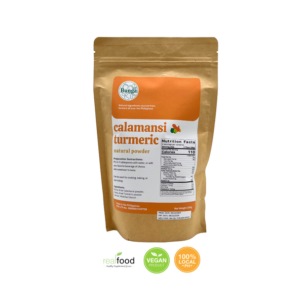 Bunga – Natural Turmeric Calamansi Powder 250g