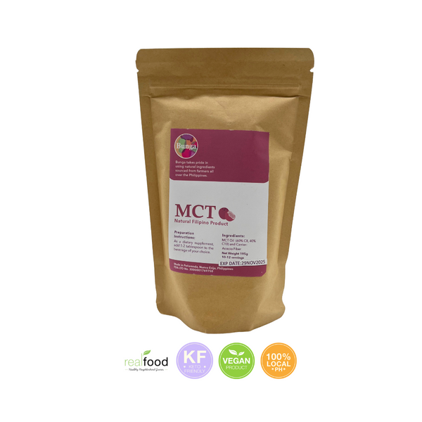Bunga – Natural MCT Oil Powder (Keto-Friendly) 195g