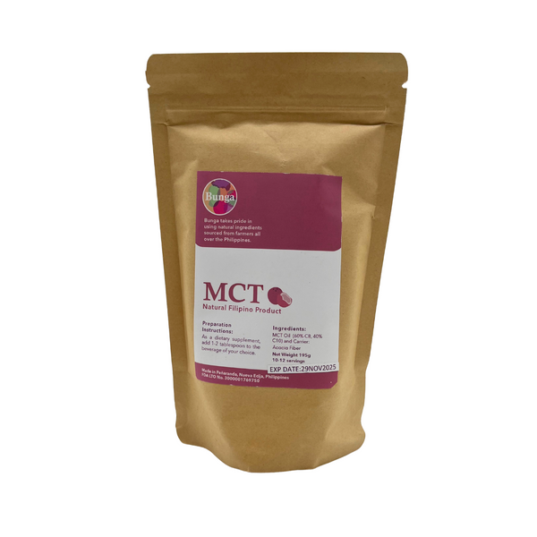 Bunga – Natural MCT Oil Powder (Keto-Friendly) 195g