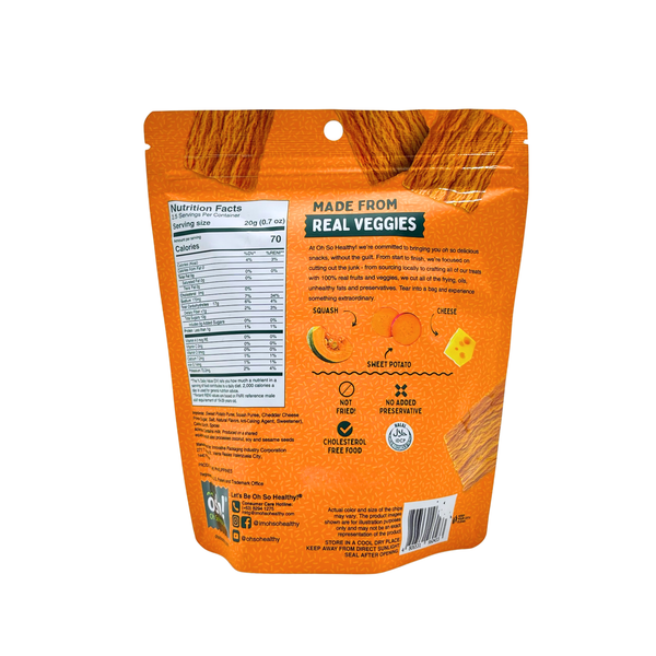 Oh So Healthy! – Cheesy Squash Baked Crisps