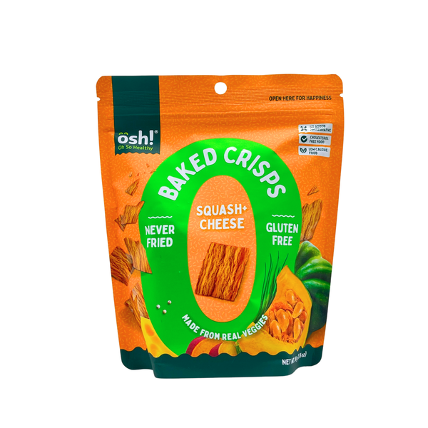 Oh So Healthy! – Cheesy Squash Baked Crisps
