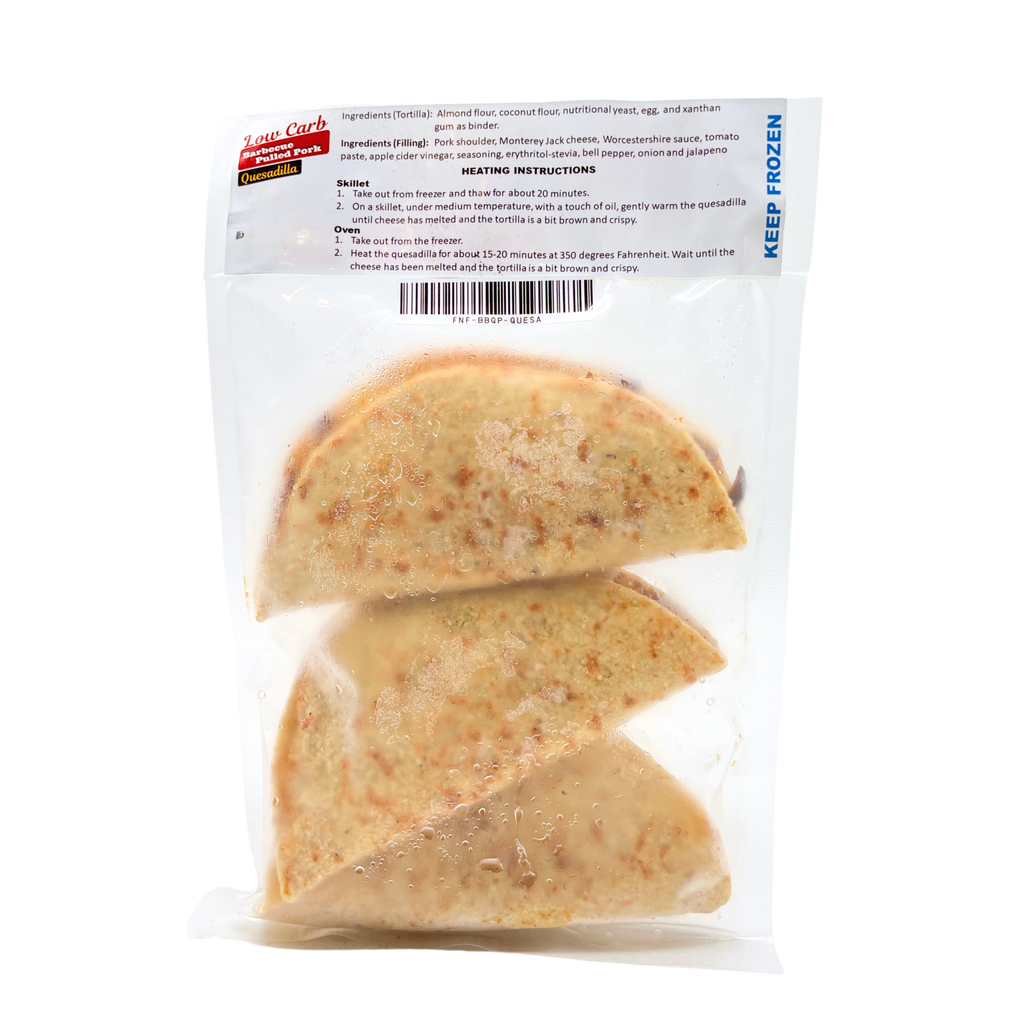 Fitness + Flavors - Low Carb Barbecue Pulled Pork Quesadillas