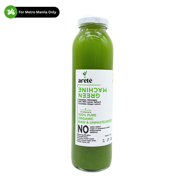 Arete Lifestyle - Green Machine Cold Pressed Juice