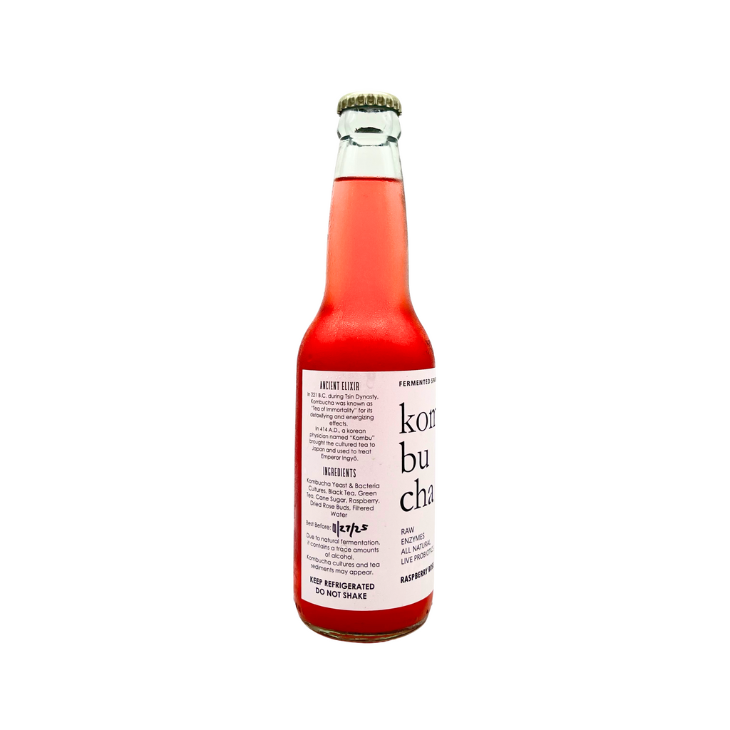 Brye & Brew — Raspberry Rose Kombucha