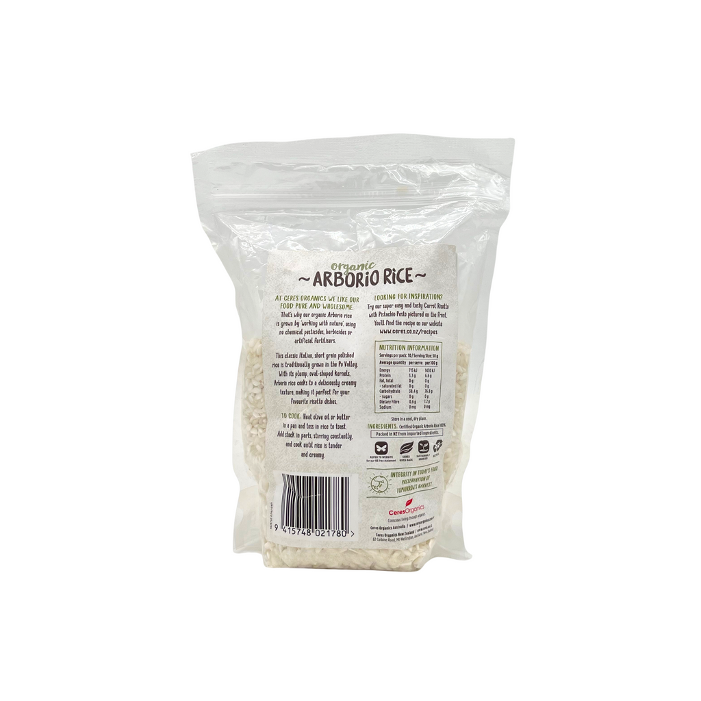 Ceres Organics – Organic Arborio Rice 500g