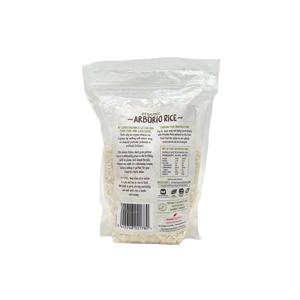 Ceres Organics – Organic Arborio Rice 500g