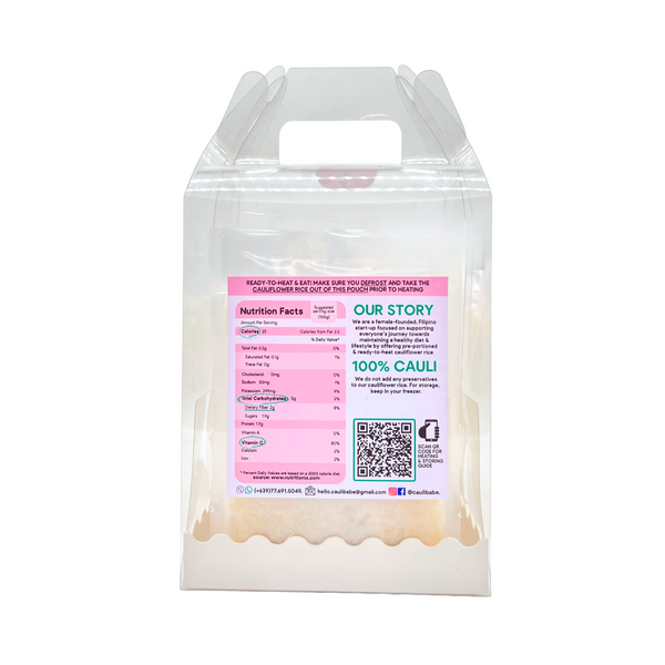 Caulibabe — Cauliflower Rice Set (10 packs)