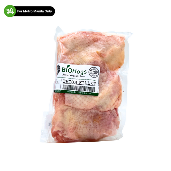 BIOHogs – Chicken Thigh Fillet (Skin On)