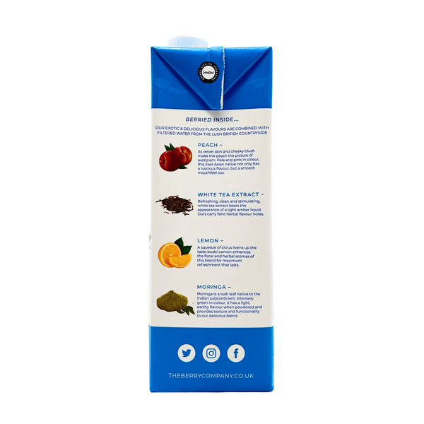 The Berry Company — White Tea and Peach Juice l No Added Sugar