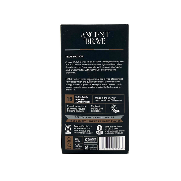 Ancient + Brave — True MCT Oil Satchets