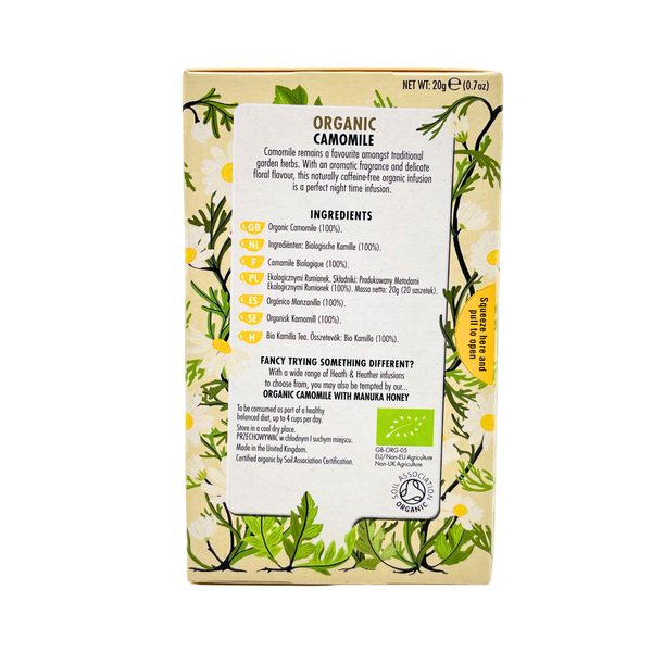 Heath & Heather - Organic Camomile Tea