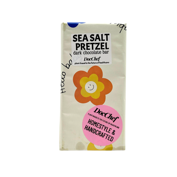 Doc Chef – Sea Salt Pretzel Dark Chocolate Bar