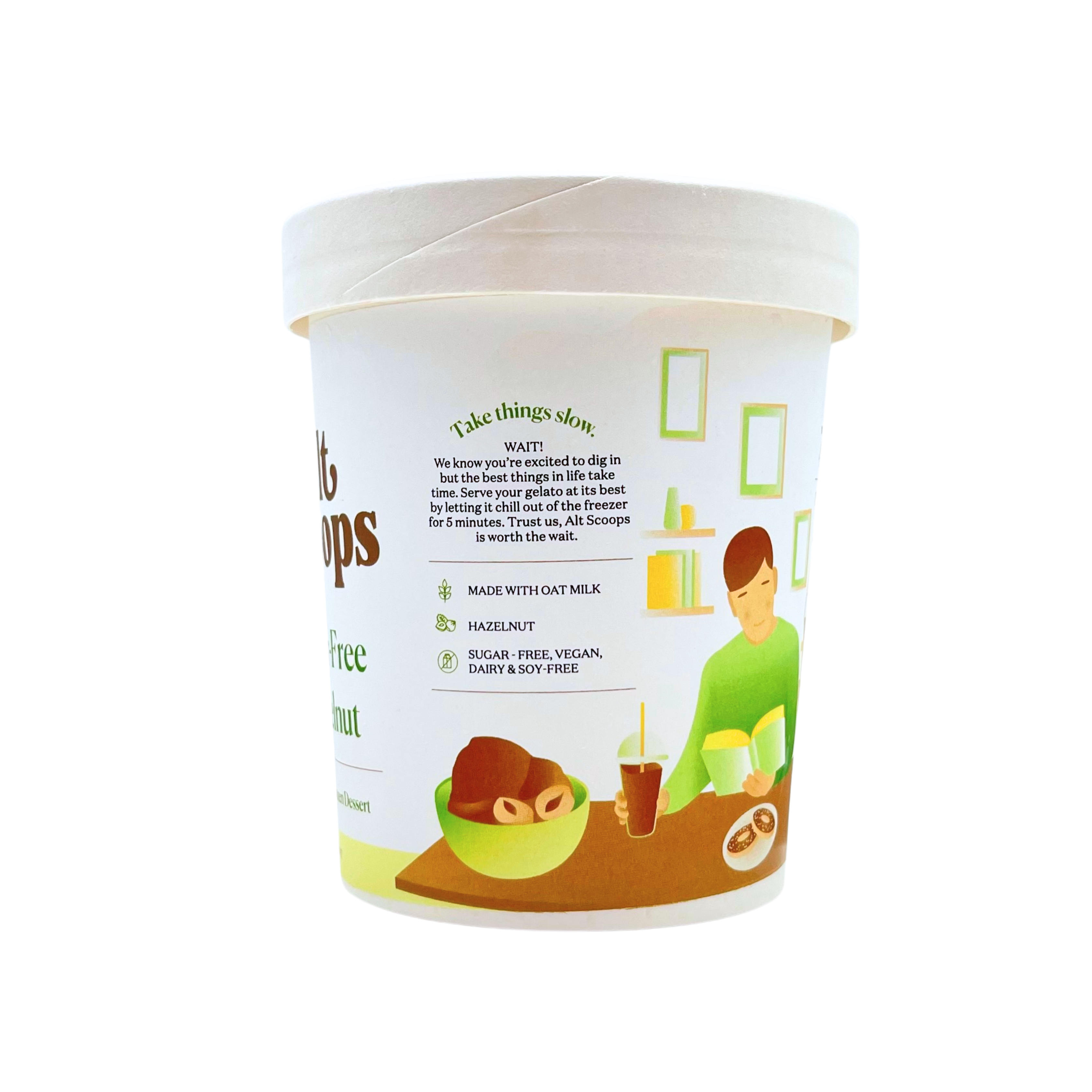 Alt Scoops – Sugar Free Hazelnut Gelato