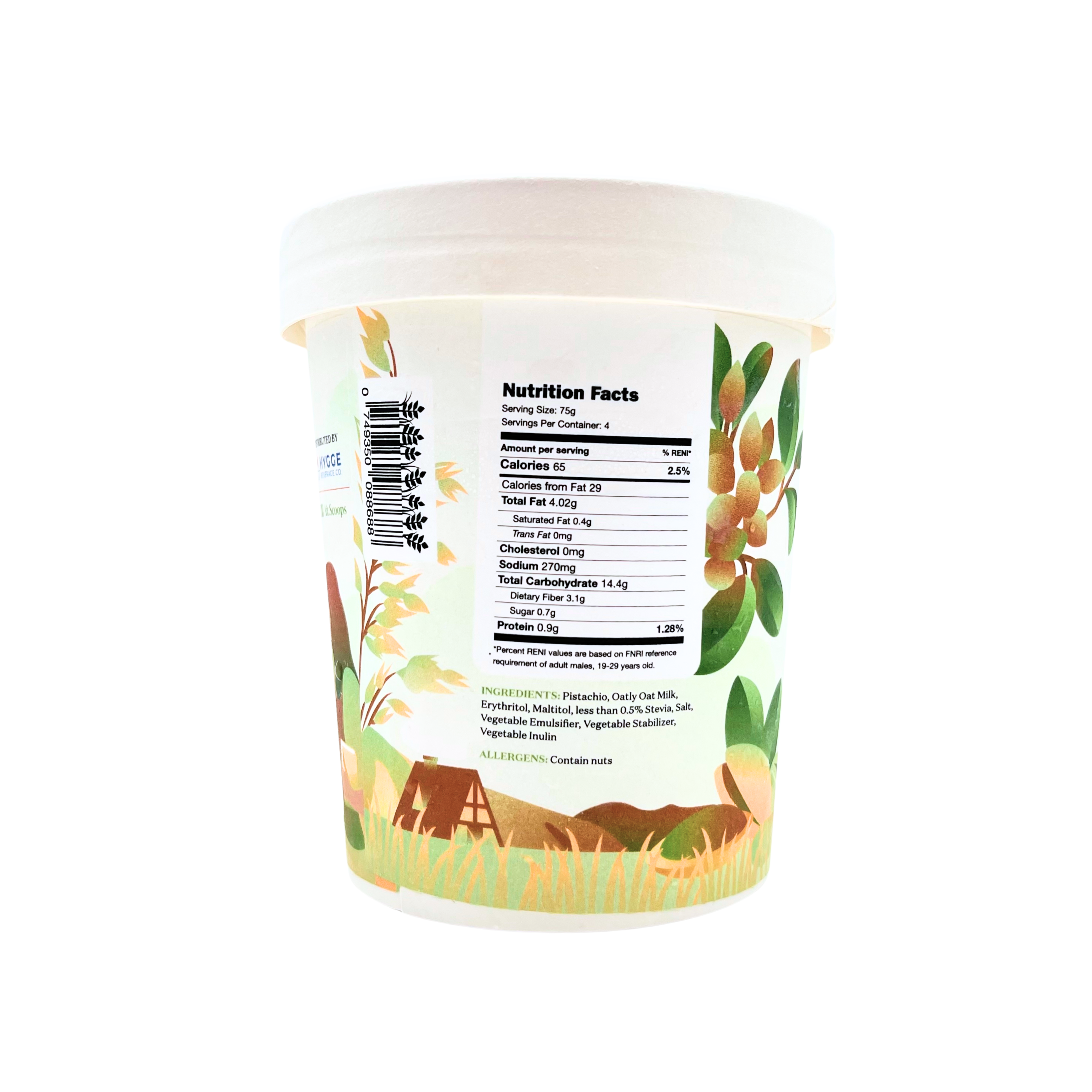 Alt Scoops – Sugar Free Pistachio Gelato