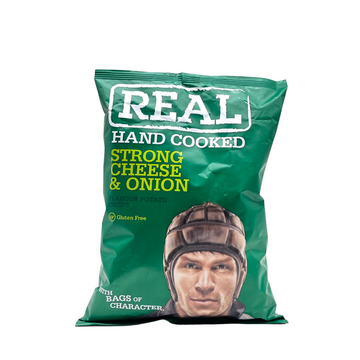 Real — Cheese and Onion Potato Crisps