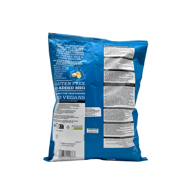 Real — Sea Salt & Cider Vinegar Potato Crisps