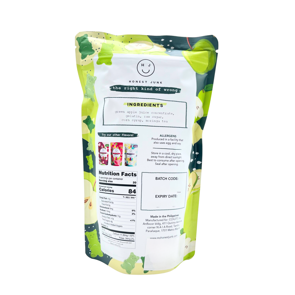 Honest Junk - Green Apple Super Gummies