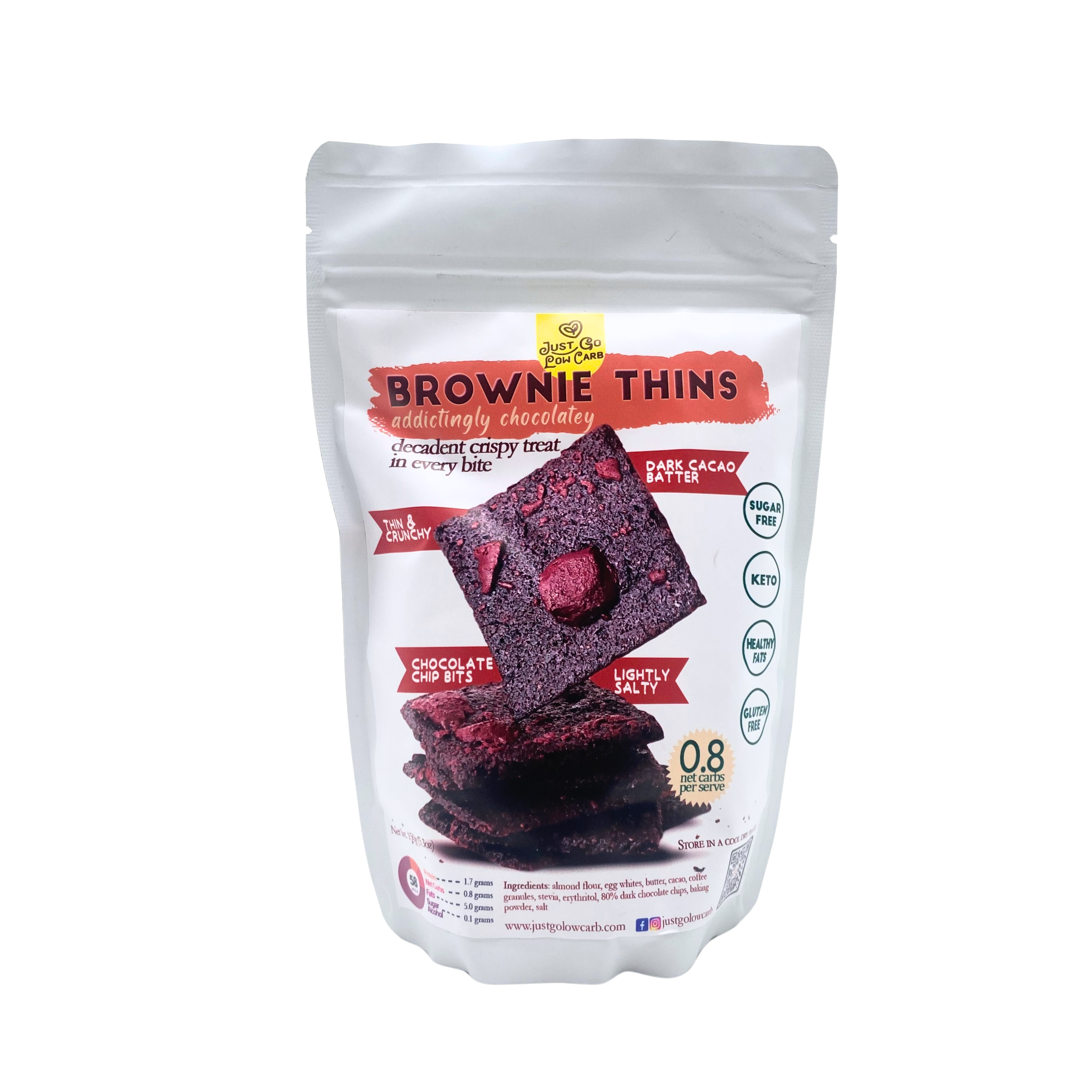 Just Go Low Carb – Brownie Brittles