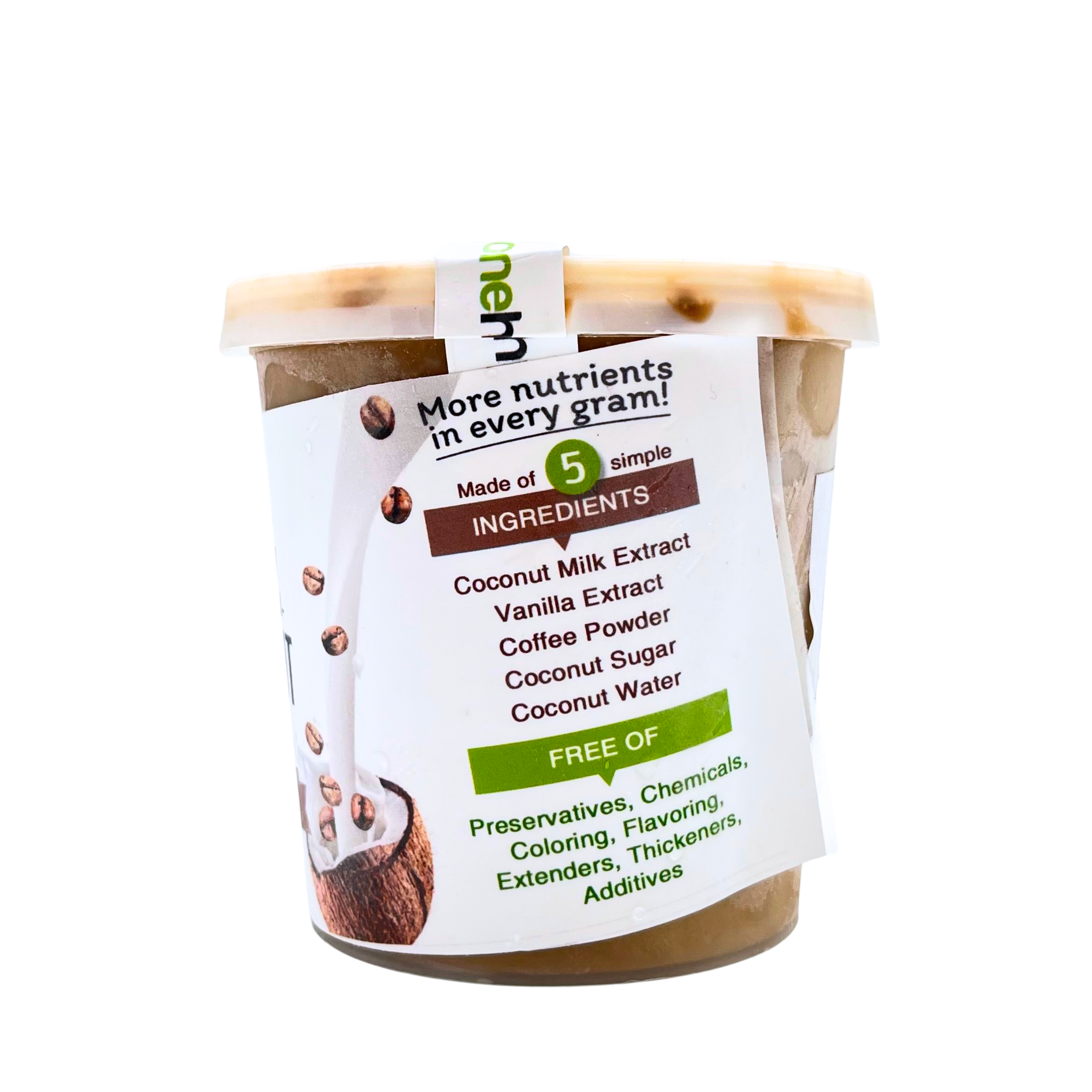One Healthy — Non-Dairy Coconut Coffee Ice Cream