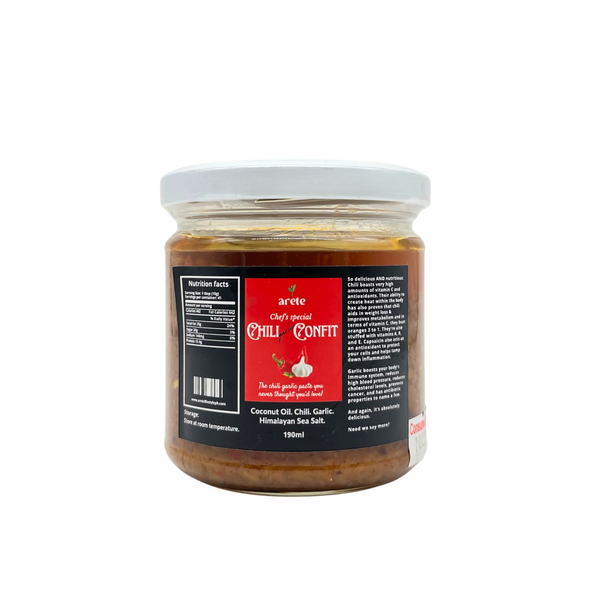 Arete — Chili Garlic Confit
