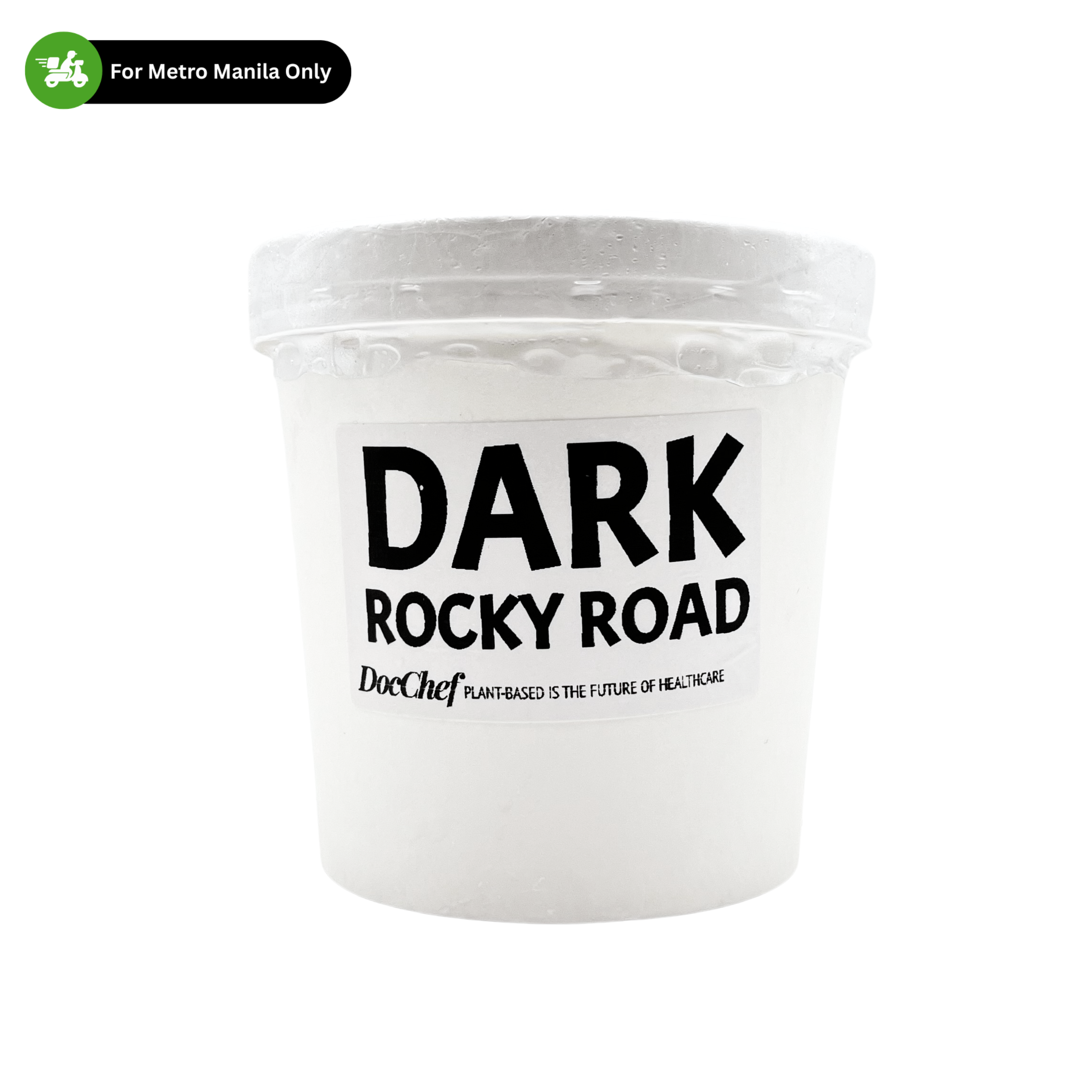 Doc Chef - Dark Rocky Road Plant-based Ice Cream