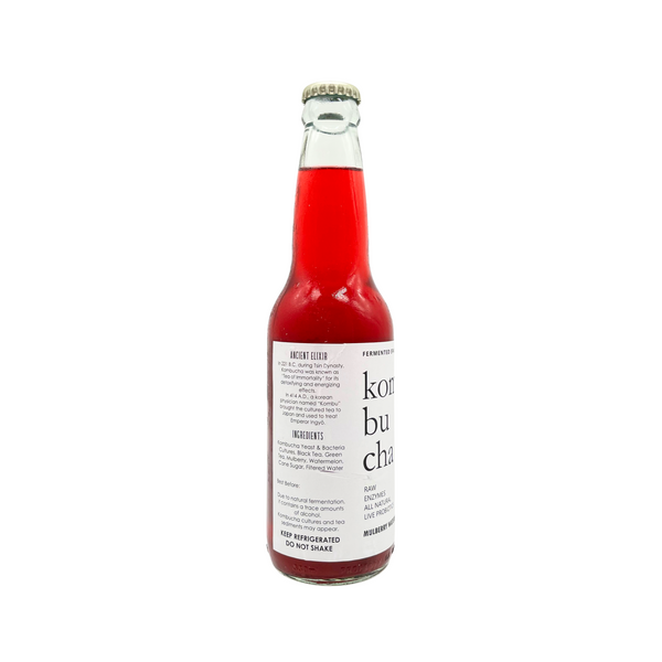 Brye & Brew — Mulberry Watermelon Kombucha