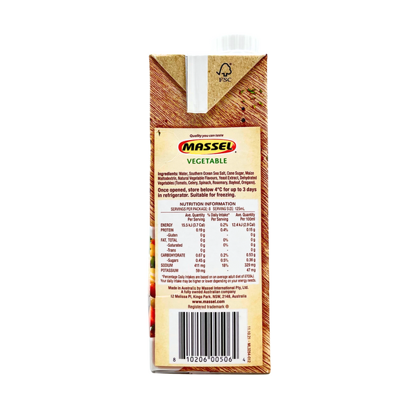 Massel – Vegetable Stock 1L