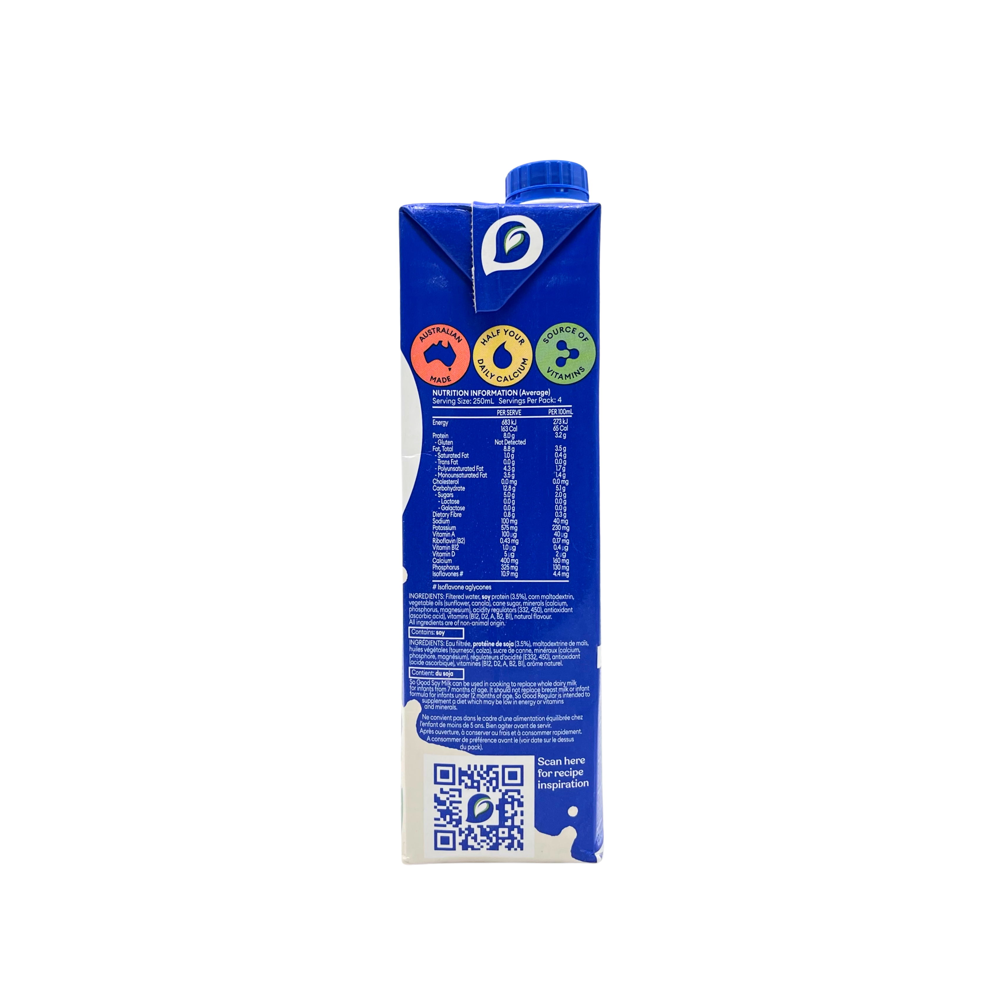 So Good - Regular Soy Milk 1L