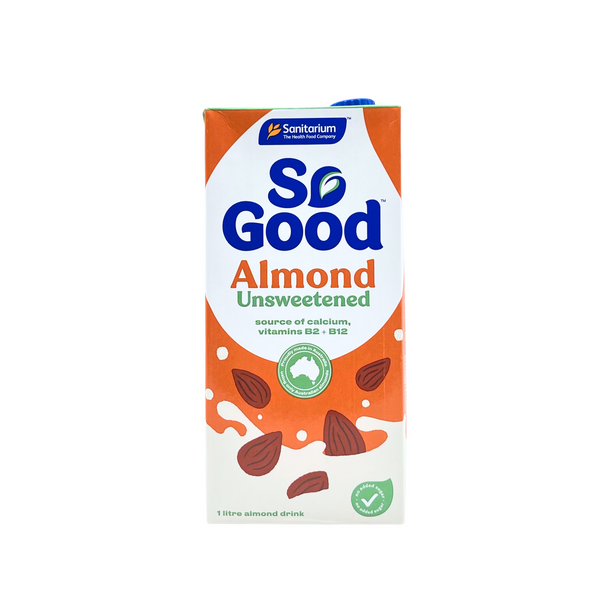So Good - Unsweetened Almond Milk 1L