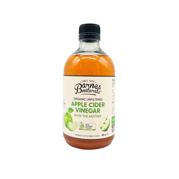 Barnes Naturals – Apple Cider Vinegar with The Mother 500ml