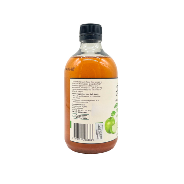 Barnes Naturals – Apple Cider Vinegar with The Mother 500ml