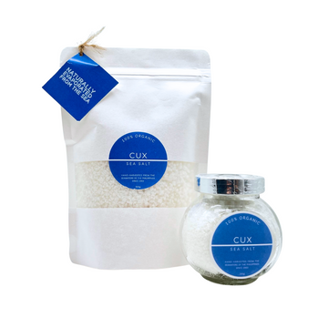 Cux - Organic Sea Salt Jar