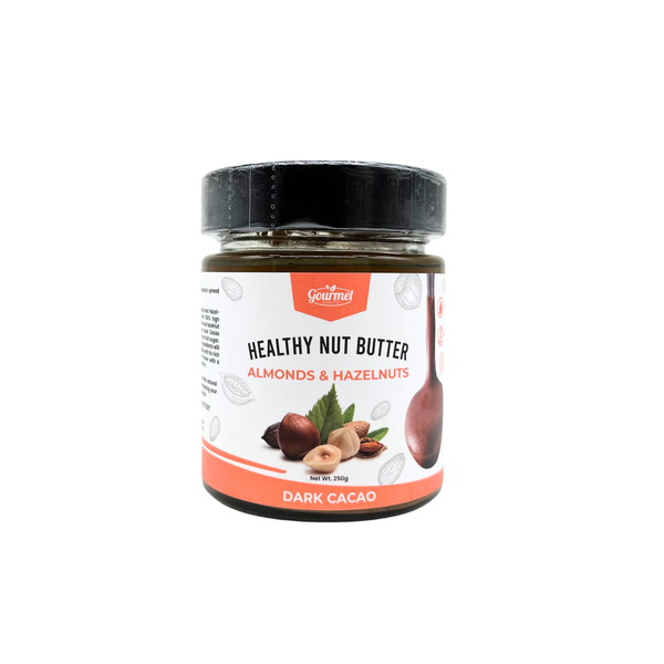 Gourmet Healthy - Almond Hazelnut with Dark Cacao Nut Butter