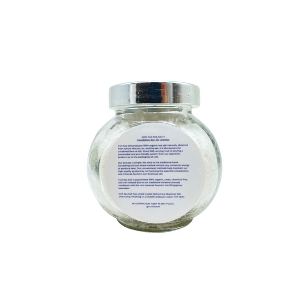 Cux - Organic Sea Salt Jar