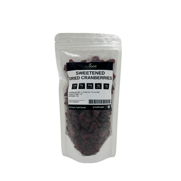 Real Food PH -Sweetened Dried Cranberries 250g
