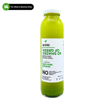 Arete Lifestyle - 50 Shades of Green Cold Pressed Juice