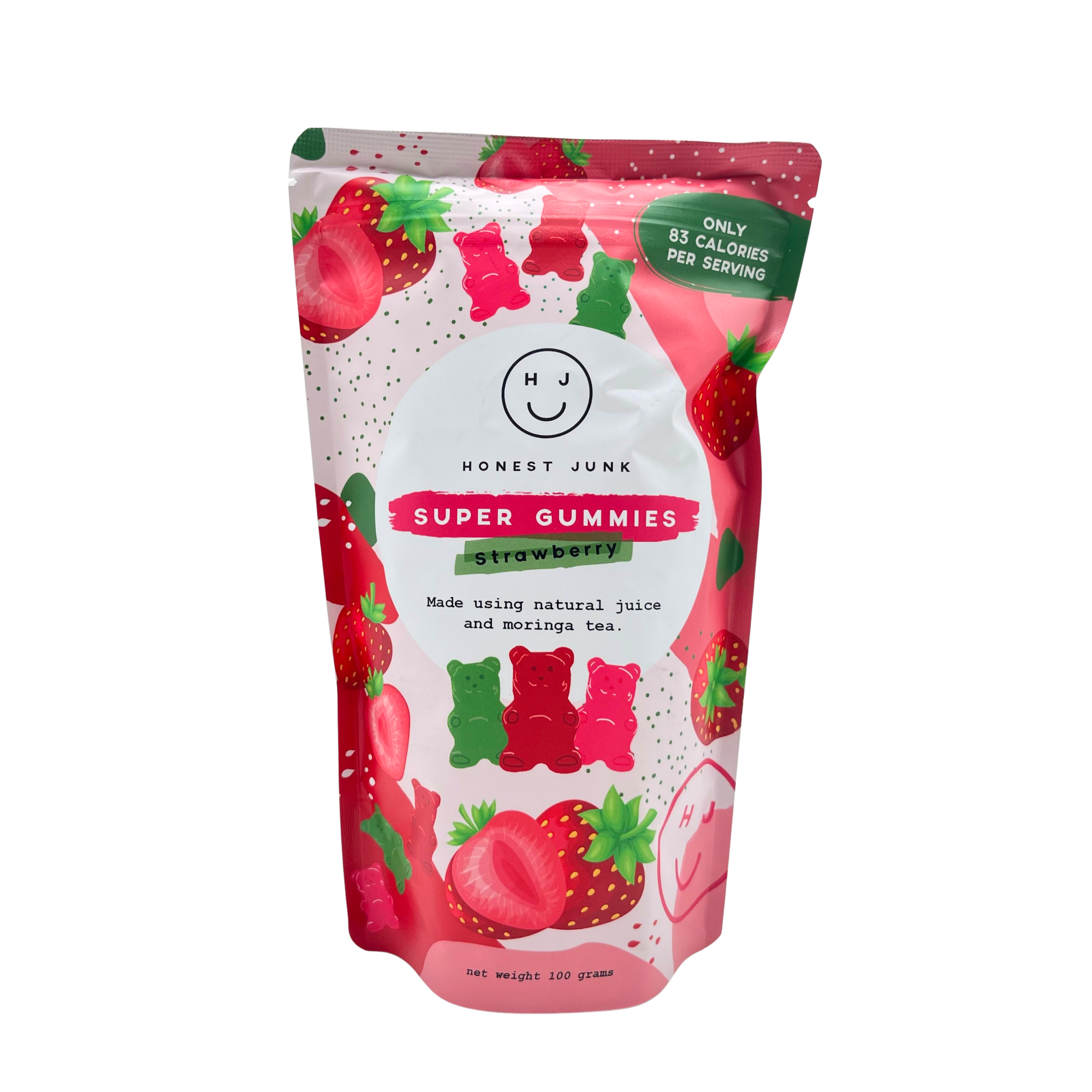 Honest Junk - Strawberry Super Gummies
