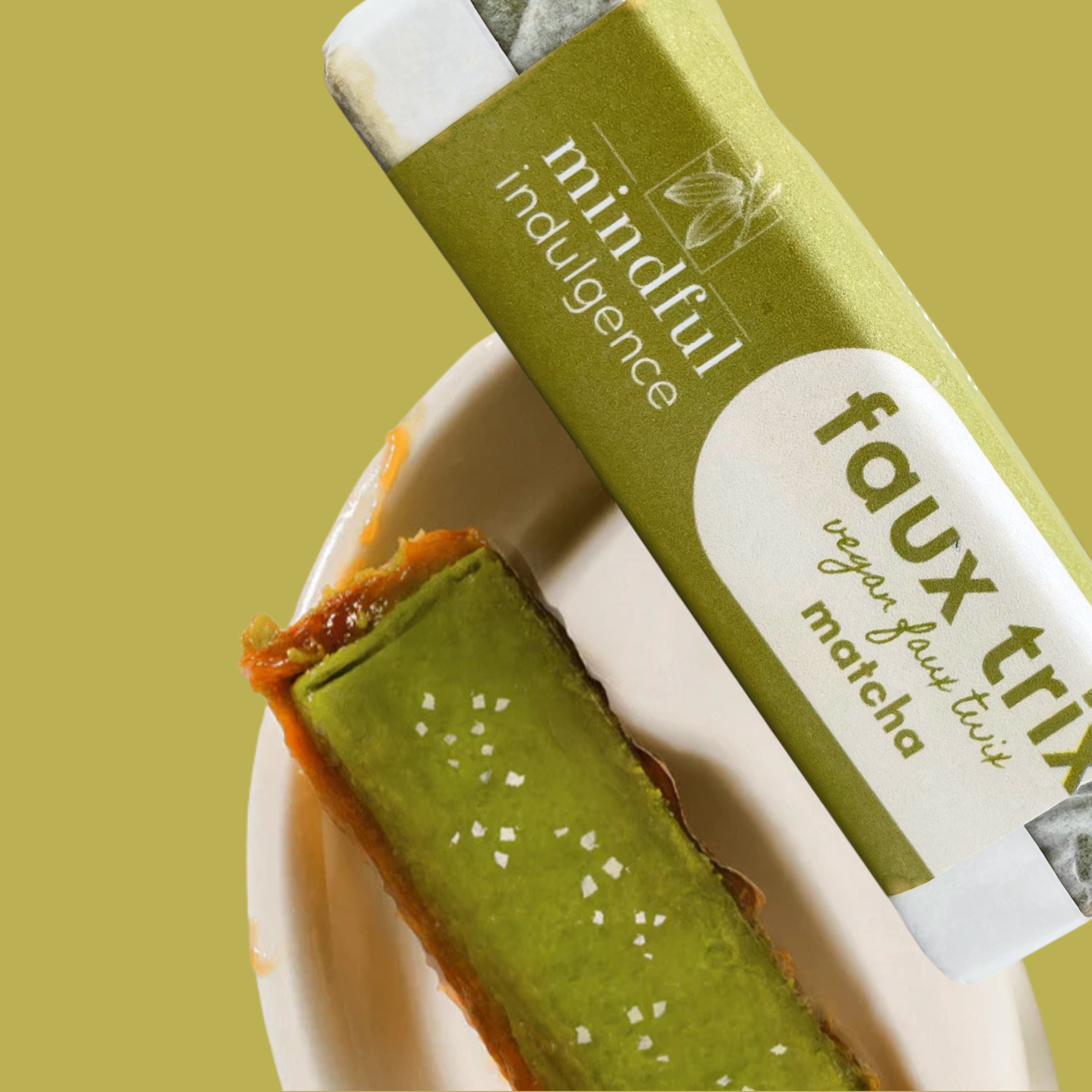 Mindful Indulgence - Vegan Faux Trix Matcha Bar
