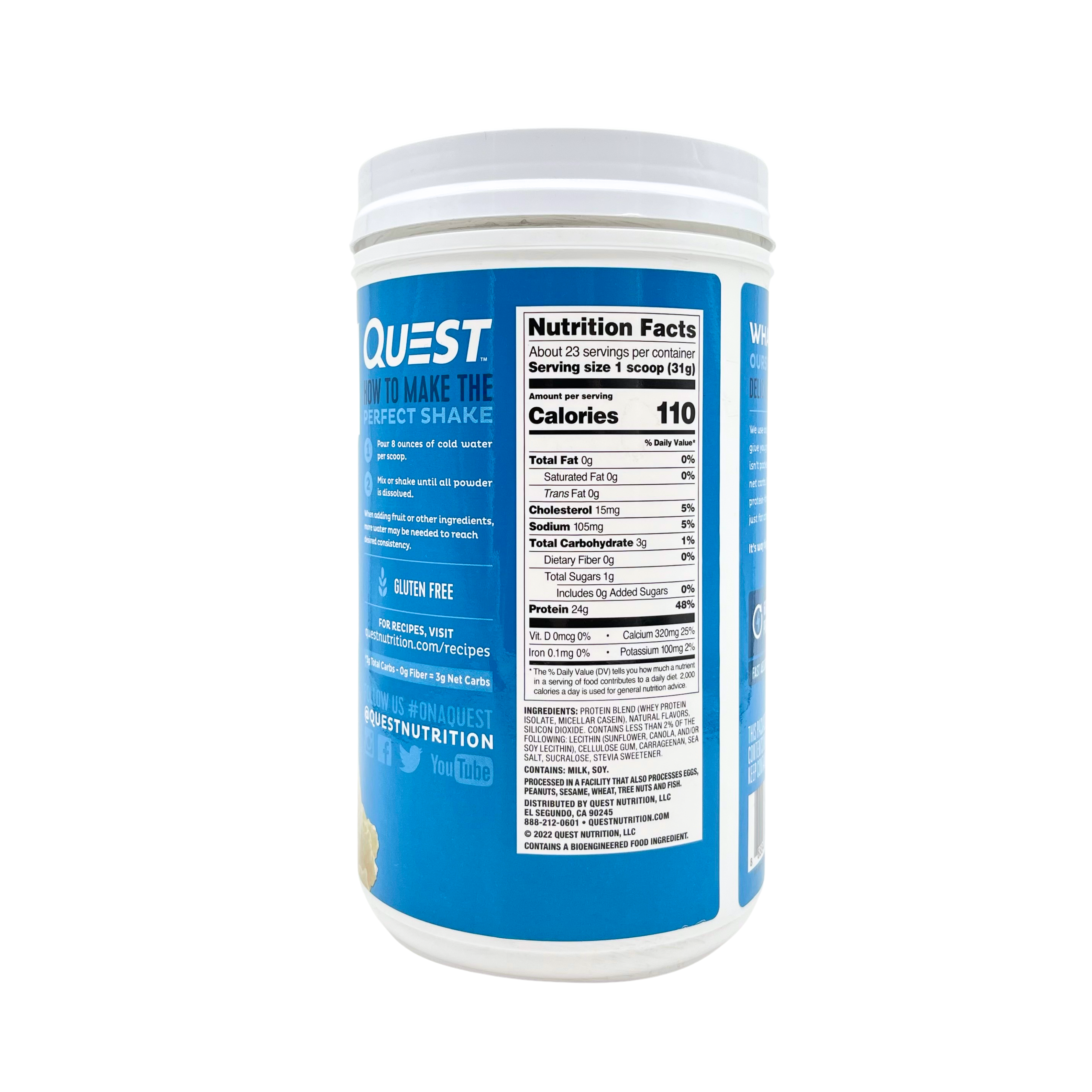 Quest - Vanilla Milkshake Protein Powder