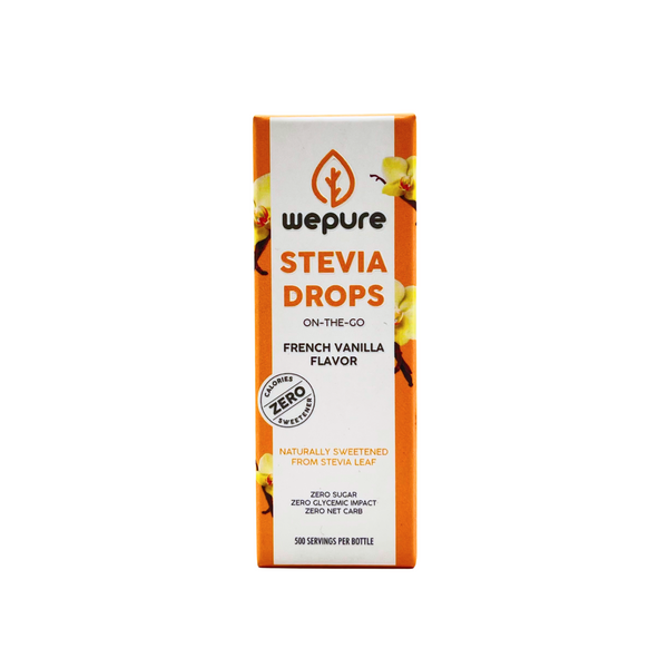 WePure — French Vanilla Stevia Drops