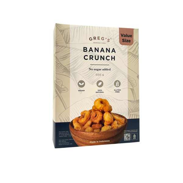 Greg's Banana Cake – Banana Crunch No Sugar Added