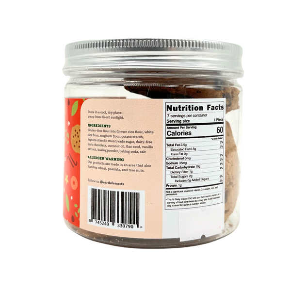 Earth Desserts — Choco Chip Vegan Cookies