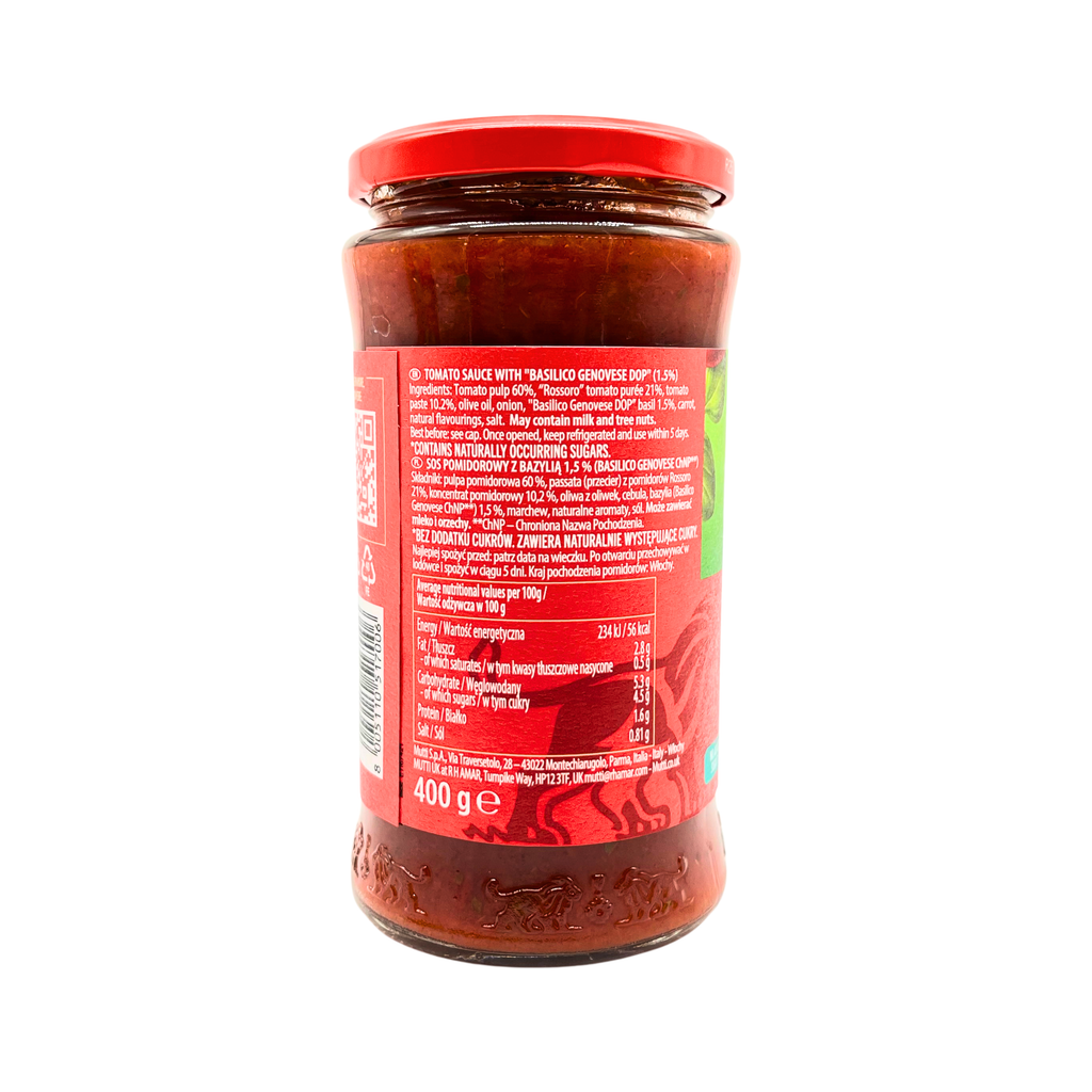 Mutti - Pasta Sauce with Basil