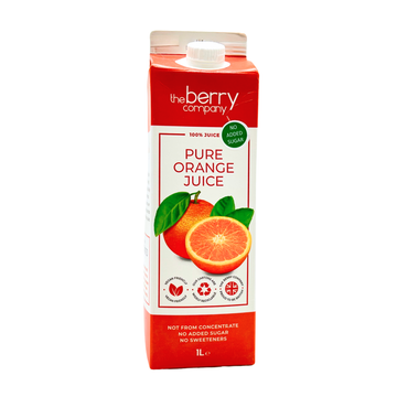 The Berry Company – Pure Orange Juice l No Sugar Added